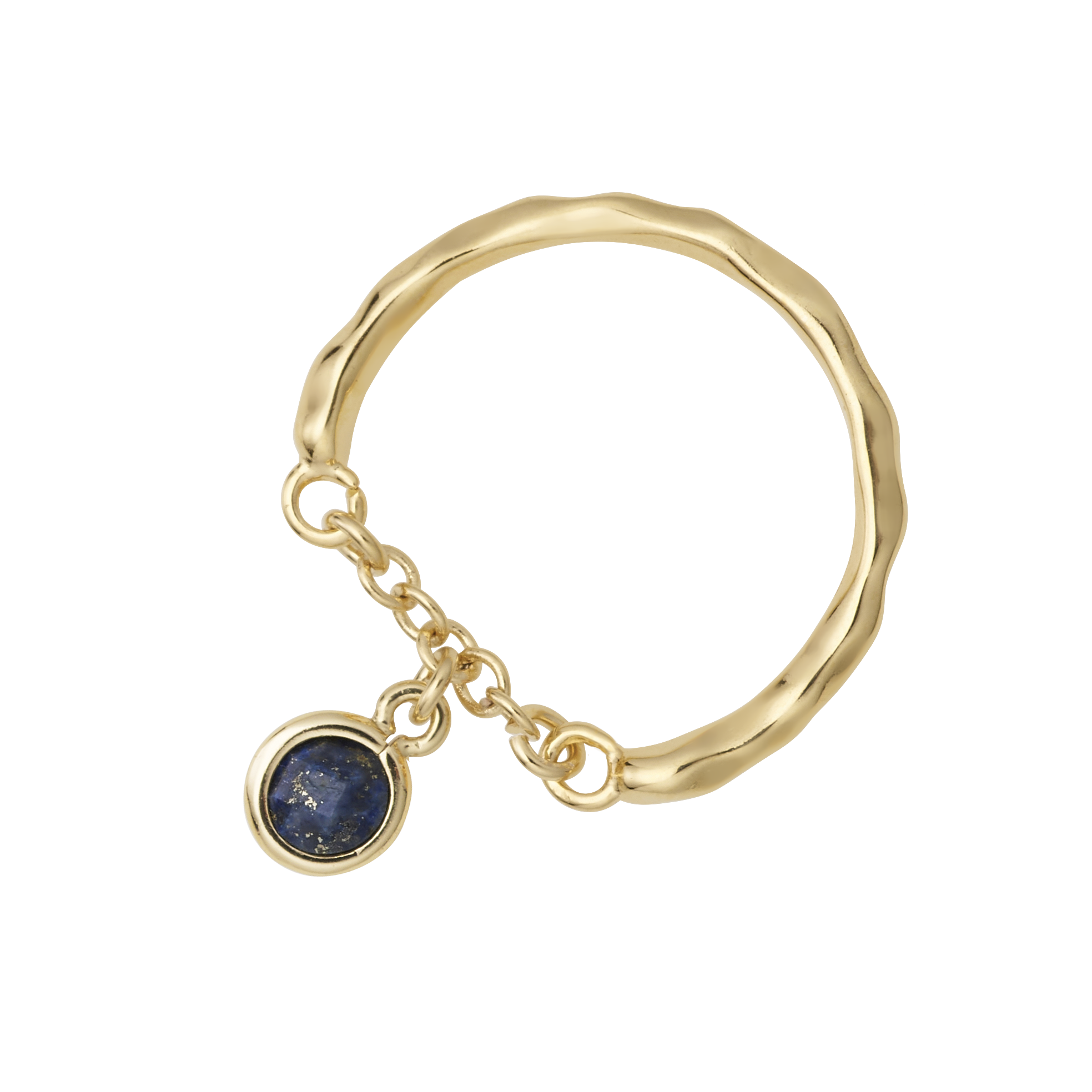 Diew Drop Ring - Lapis Lazuli [LR0003L.A]